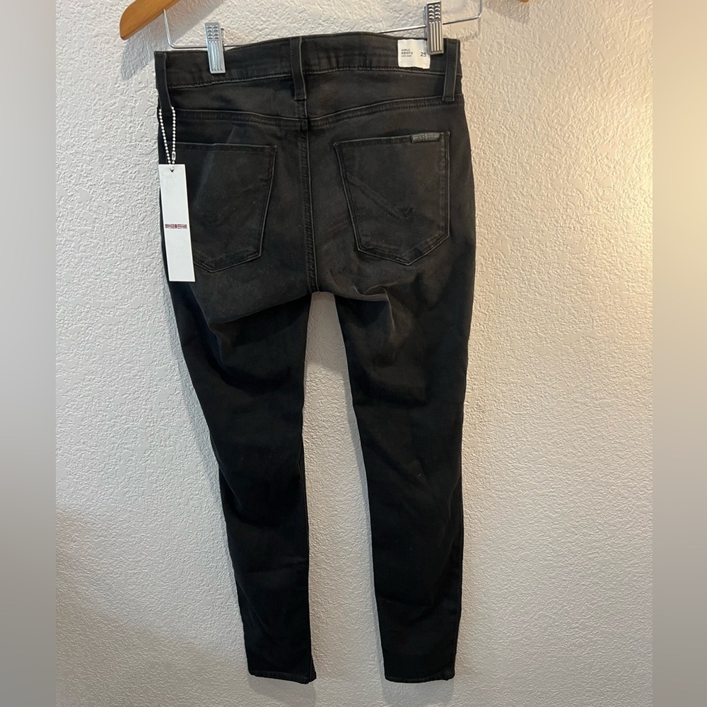 Hudson Jeans, NWT, Size 25, Krista Super Skinny Ankle, black/ grey faded color